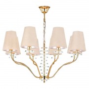 Подвесная люстра Crystal Lux ARMANDO SP8 GOLD