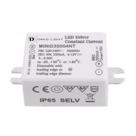 Драйвер Deko-Light MiniD35004NT 6-12V 4W IP65 0,35A 872013