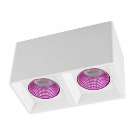Потолочный светильник Denkirs DK3020WPI DK3085-WH+PI