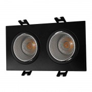 Встраиваемый светильник Denkirs DK3072-BK+CH