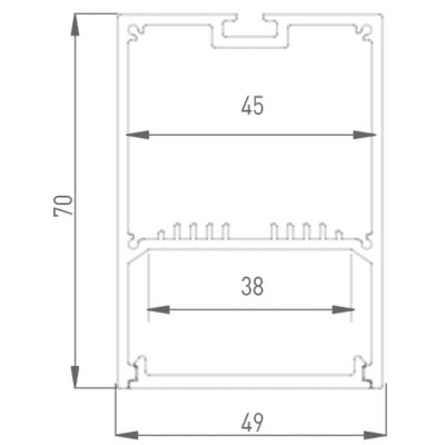 Профиль DesignLed LS.4970 001083 - изображение 3 Профиль DesignLed LS.4970 001083 - изображение 3