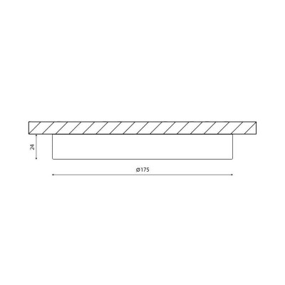 Потолочный светодиодный светильник DesignLed KH-R175-15-WW 007789 - изображение 2 Потолочный светодиодный светильник DesignLed KH-R175-15-WW 007789 - изображение 2