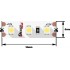 Светодиодная влагозащищенная лента DesignLed 9,6W/m 120LED/m 3528SMD нейтральный белый 5M 001132 - изображение 2 Светодиодная влагозащищенная лента DesignLed 9,6W/m 120LED/m 3528SMD нейтральный белый 5M 001132 - изображение 2