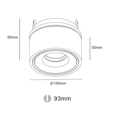 Встраиваемый светодиодный спот DesignLed RT-MJ-1001-B-13-WW 002969 - изображение 2 Встраиваемый светодиодный спот DesignLed RT-MJ-1001-B-13-WW 002969 - изображение 2
