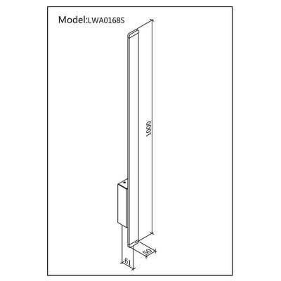 Настенный светодиодный светильник DesignLed JY L-Cross LWA0168S-BL-WW 002794 - изображение 2 Настенный светодиодный светильник DesignLed JY L-Cross LWA0168S-BL-WW 002794 - изображение 2