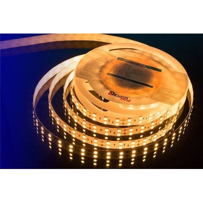 Светодиодная влагозащищенная лента DesignLed 28,8W/m 120LED/m 5050SMD теплый белый 5M 000523 - изображение 4 Светодиодная влагозащищенная лента DesignLed 28,8W/m 120LED/m 5050SMD теплый белый 5M 000523 - изображение 4