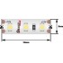 Светодиодная влагозащищенная лента DesignLed 9,6W/m 120LED/m 3528SMD нейтральный белый 5M 002369 - изображение 2 Светодиодная влагозащищенная лента DesignLed 9,6W/m 120LED/m 3528SMD нейтральный белый 5M 002369 - изображение 2