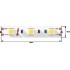 Светодиодная влагозащищенная лента DesignLed 14,4W/m 60LED/m 5050SMD теплый белый 5M 000516 - изображение 2 Светодиодная влагозащищенная лента DesignLed 14,4W/m 60LED/m 5050SMD теплый белый 5M 000516 - изображение 2