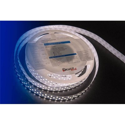 Светодиодная влагозащищенная лента DesignLed 24W/m 252LED/m 2835SMD нейтральный белый 5M 000530 - изображение 3 Светодиодная влагозащищенная лента DesignLed 24W/m 252LED/m 2835SMD нейтральный белый 5M 000530 - изображение 3