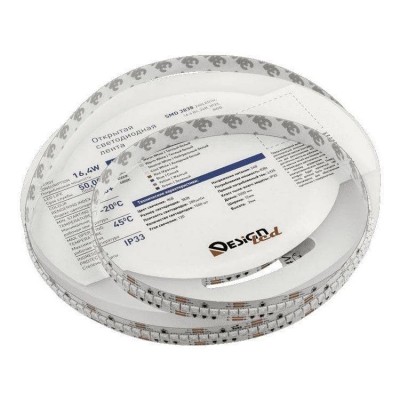 Светодиодная влагозащищенная лента DesignLed 16,4W/m 240LED/m 3838SMD разноцветный 5M 005762 - изображение 4 Светодиодная влагозащищенная лента DesignLed 16,4W/m 240LED/m 3838SMD разноцветный 5M 005762 - изображение 4