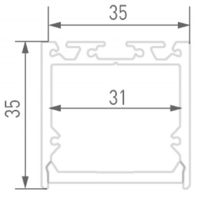 Профиль DesignLed LS.3535 001081 - изображение 3 Профиль DesignLed LS.3535 001081 - изображение 3