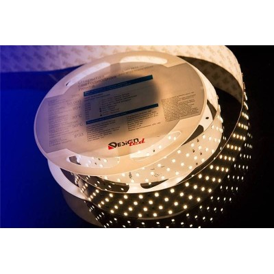 Светодиодная влагозащищенная лента DesignLed 26W/m 280LED/m 2835SMD теплый белый 2,5M 000533 - изображение 4 Светодиодная влагозащищенная лента DesignLed 26W/m 280LED/m 2835SMD теплый белый 2,5M 000533 - изображение 4