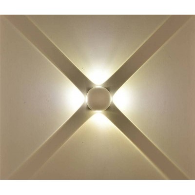 Настенный светодиодный светильник DesignLed GW Sfera-DBL GW-A161-4-4-WH-WW 003200 - изображение 3 Настенный светодиодный светильник DesignLed GW Sfera-DBL GW-A161-4-4-WH-WW 003200 - изображение 3