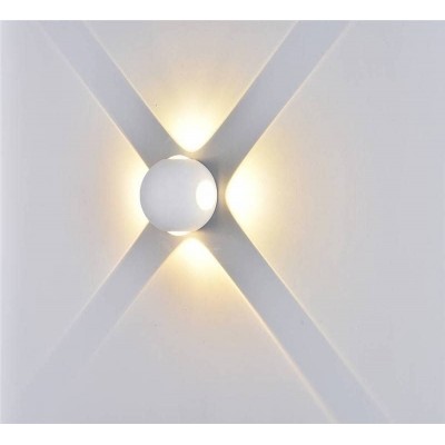 Настенный светодиодный светильник DesignLed GW Sfera-DBL GW-A161-4-4-WH-NW 003201 - изображение 3 Настенный светодиодный светильник DesignLed GW Sfera-DBL GW-A161-4-4-WH-NW 003201 - изображение 3