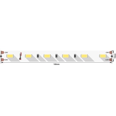 Светодиодная влагозащищенная лента DesignLed 14,4W/m 60LED/m 5730SMD холодный белый 5M 004498 - изображение 2 Светодиодная влагозащищенная лента DesignLed 14,4W/m 60LED/m 5730SMD холодный белый 5M 004498 - изображение 2