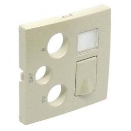 Лицевая панель Efapel Logus 90 R-TV-SAT-RJ45/R-TV-SAT-RJ45-SC жемчуг 90770 TPE