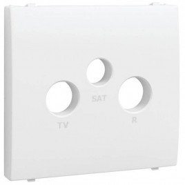 Лицевая панель Efapel Apolo 5000 розетки R-TV-SAT белый 50775 TBR