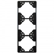 Рамка 3-постовая Efapel Apolo 5000 Standard черный 50932 TPT