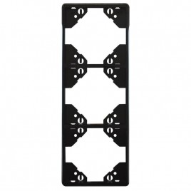 Рамка 3-постовая Efapel Apolo 5000 Standard черный 50932 TPT