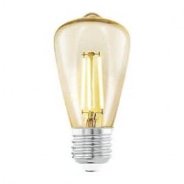 Лампа светодиодная филаментная Eglo E27 3,5W 2200К янтарь 11553