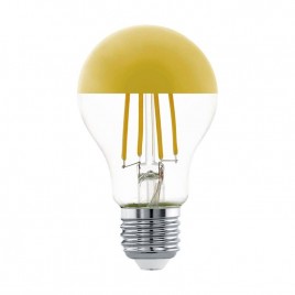 Лампа светодиодная филаментная Eglo E27 7W 2700K золотая 11835