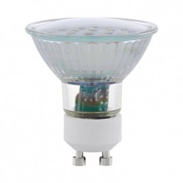 Лампа светодиодная Eglo GU10 5W 4000K прозрачная 11536