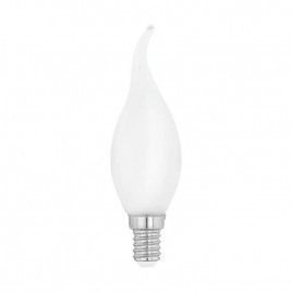 Лампа светодиодная филаментная Eglo E14 4W 2700K матовая 11603