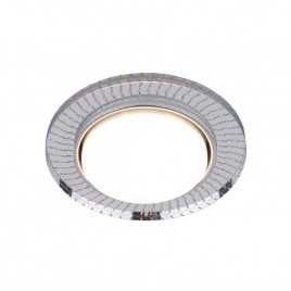 Встраиваемый светильник Elektrostandard 3033 GX53 CL/SL прозрачный/серебро 4690389142413