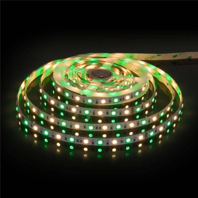 Светодиодная лента Elektrostandard 14,4W/m 60LED/m 5050SMD MIX RGB/теплый белый 5M 4690389172250 - изображение 3 Светодиодная лента Elektrostandard 14,4W/m 60LED/m 5050SMD MIX RGB/теплый белый 5M 4690389172250 - изображение 3