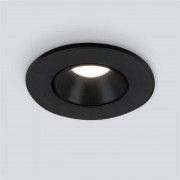 Встраиваемый светодиодный светильник Elektrostandard 25025/Led 3W 4200K BK черный 4690389177309
