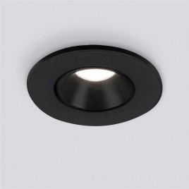 Встраиваемый светодиодный светильник Elektrostandard 25025/Led 3W 4200K BK черный 4690389177309