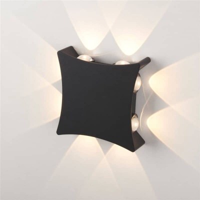 Уличный настенный светодиодный светильник Elektrostandard 1631 Techno LED чёрный 4690389157769 - изображение 4 Уличный настенный светодиодный светильник Elektrostandard 1631 Techno LED чёрный 4690389157769 - изображение 4