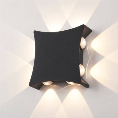 Уличный настенный светодиодный светильник Elektrostandard 1631 Techno LED чёрный 4690389157769 - изображение 5 Уличный настенный светодиодный светильник Elektrostandard 1631 Techno LED чёрный 4690389157769 - изображение 5