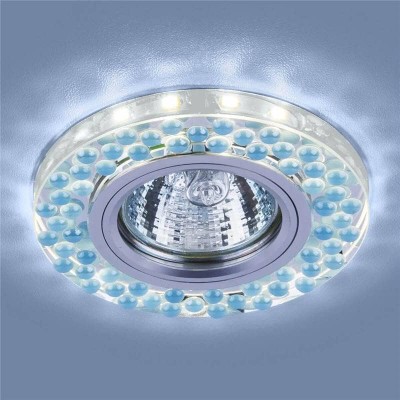 Встраиваемый светильник Elektrostandard 2194 MR16 SL/BL зеркальный/голубой 4690389099274 - изображение 3 Встраиваемый светильник Elektrostandard 2194 MR16 SL/BL зеркальный/голубой 4690389099274 - изображение 3