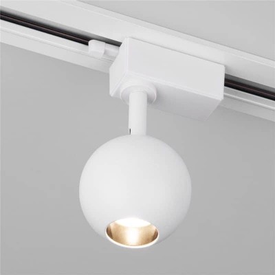 Трековый светодиодный светильник Elektrostandard Ball белый 8W 4200K LTB76 4690389169878 - изображение 2 Трековый светодиодный светильник Elektrostandard Ball белый 8W 4200K LTB76 4690389169878 - изображение 2