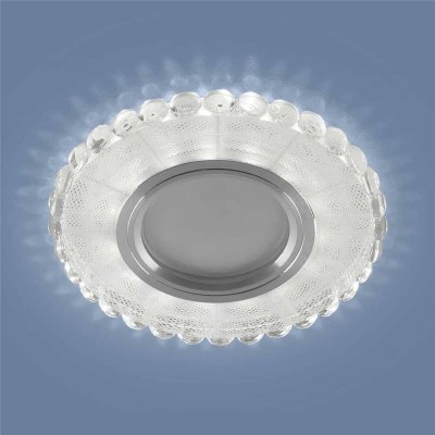 Встраиваемый светильник Elektrostandard 2245 MR16 SL/WH зеркальный/белый 4690389148903 - изображение 4 Встраиваемый светильник Elektrostandard 2245 MR16 SL/WH зеркальный/белый 4690389148903 - изображение 4