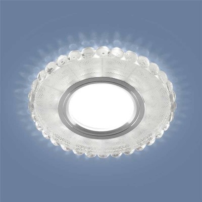 Встраиваемый светильник Elektrostandard 2245 MR16 SL/WH зеркальный/белый 4690389148903 - изображение 5 Встраиваемый светильник Elektrostandard 2245 MR16 SL/WH зеркальный/белый 4690389148903 - изображение 5
