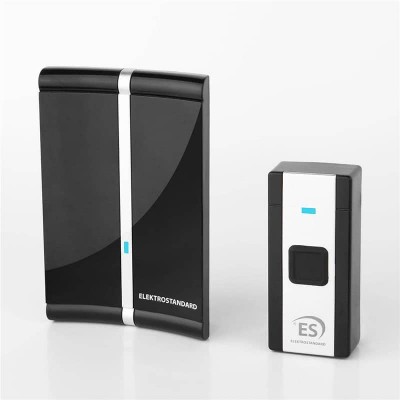 Звонок беспроводной Elektrostandard DBQ20M WL 36M IP44 черный 4690389144851 - изображение 2 Звонок беспроводной Elektrostandard DBQ20M WL 36M IP44 черный 4690389144851 - изображение 2