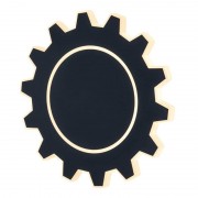Настенный светодиодный светильник Elektrostandard Gear L LED черный MRL LED 1100 4690389125386