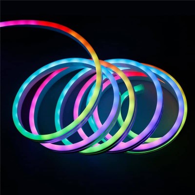 Гибкий неон Elektrostandard 7W/m 48LED/m 5050SMD разноцветный 5M 4690389150357 - изображение 5 Гибкий неон Elektrostandard 7W/m 48LED/m 5050SMD разноцветный 5M 4690389150357 - изображение 5