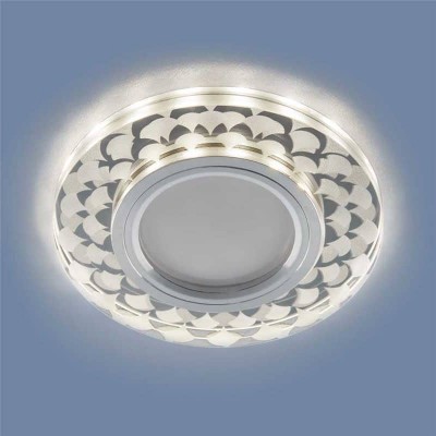 Встраиваемый светильник Elektrostandard 2247 MR16 SL/WH зеркальный/белый 4690389148927 - изображение 4 Встраиваемый светильник Elektrostandard 2247 MR16 SL/WH зеркальный/белый 4690389148927 - изображение 4
