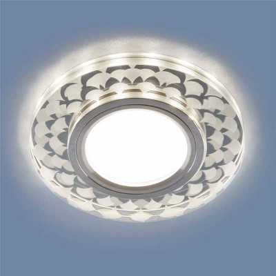 Встраиваемый светильник Elektrostandard 2247 MR16 SL/WH зеркальный/белый 4690389148927 - изображение 5 Встраиваемый светильник Elektrostandard 2247 MR16 SL/WH зеркальный/белый 4690389148927 - изображение 5
