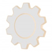 Настенный светодиодный светильник Elektrostandard Gear M LED белый MRL LED 1095 4690389125355