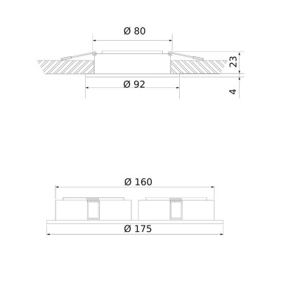 Встраиваемый светильник Elektrostandard 1081/2 MR16 белый 4690389148507 - изображение 2 Встраиваемый светильник Elektrostandard 1081/2 MR16 белый 4690389148507 - изображение 2
