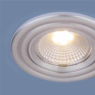 Встраиваемый светодиодный светильник Elektrostandard 9902 LED 3W COB SL серебро 4690389106118 - изображение 2 Встраиваемый светодиодный светильник Elektrostandard 9902 LED 3W COB SL серебро 4690389106118 - изображение 2