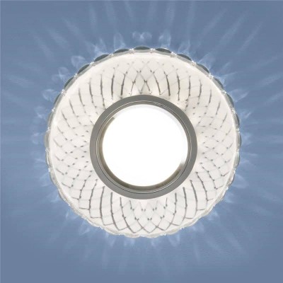 Встраиваемый светильник Elektrostandard 2244 MR16 SL/WH зеркальный/белый 4690389148897 - изображение 3 Встраиваемый светильник Elektrostandard 2244 MR16 SL/WH зеркальный/белый 4690389148897 - изображение 3