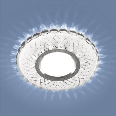 Встраиваемый светильник Elektrostandard 2244 MR16 SL/WH зеркальный/белый 4690389148897 - изображение 5 Встраиваемый светильник Elektrostandard 2244 MR16 SL/WH зеркальный/белый 4690389148897 - изображение 5
