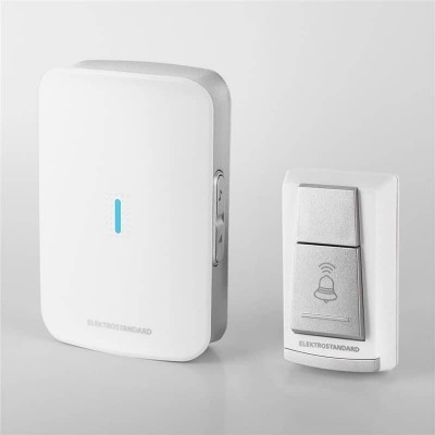 Звонок беспроводной Elektrostandard DBQ19M WL 36M IP44 белый 4690389140167 - изображение 2 Звонок беспроводной Elektrostandard DBQ19M WL 36M IP44 белый 4690389140167 - изображение 2