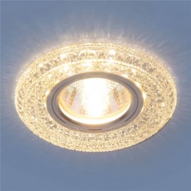Встраиваемый светильник Elektrostandard 2160 MR16 CL прозрачный 4690389074059