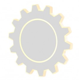 Настенный светодиодный светильник Elektrostandard Gear L LED белый MRL LED 1100 4690389125379